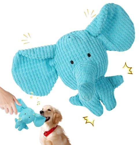 Hundespielzeug Unzerstörbar,2025 Neu Anti Stress Plüsch Welpenspielzeug Hund Plüschtier Interaktives Hundespielzeug für Kleine, Mittlere,Große Hunde (#01)
