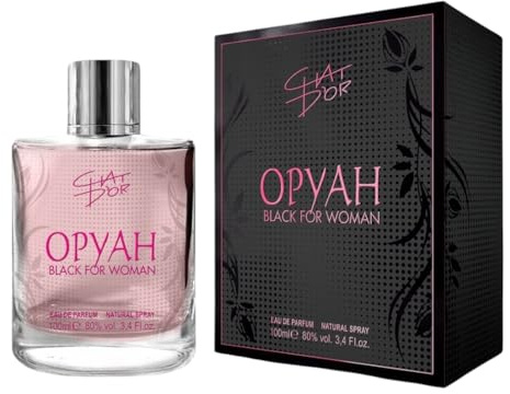 Everlyx - Opyah Black For Woman Eau de Parfum 100 ml - Eleganter und moderner femininer Duft mit intensiven und sinnlichen Noten - Ideal für selbstbewusste, anspruchsvolle Frauen mit eigener