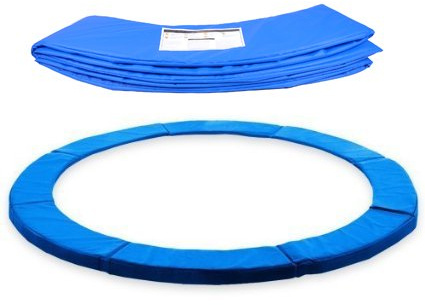 Coussin de Protection Trampoline Ø 244 cm Coussin Protection Trampoline 244 cm Coussin de SÉcuritÉ de Remplacement RÉsistant aux Rayons UV Anti-dÉchirure Protection Bordure Couverture Rembourrage Bleu
