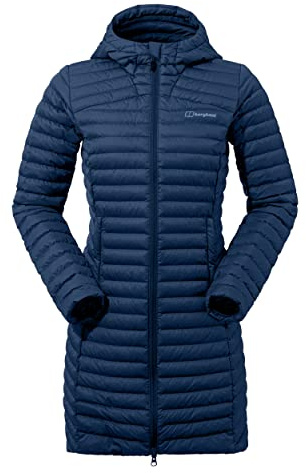 Berghaus Women's Nula Synthetic Insulation Padded Warm Jacket | Durable Design | Water Resistant | Puffer Insulated Jacket, Dusk, 16