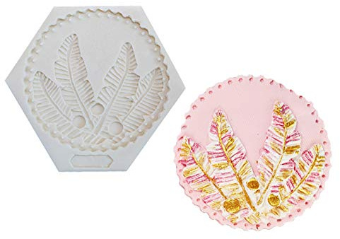 JLZK Herramientas de decoración de Pasteles del Molde de la Pasta de azúcar del Molde del cordón del silicón de DIY