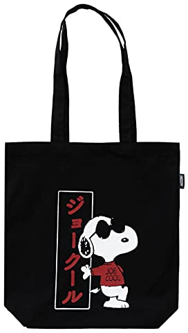 Grupo Erik Tote Bag Snoopy Peanuts - Borsa in Tela di Cotone Riutilizzabile | Shopping Bag per Uso Quotidiano (48 x 28 x 12 cm)