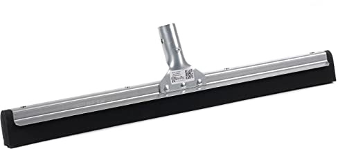 BawiTec Wasserschieber Metallausführung 45cm 55cm 75cm Doppellippe Wasser-Abzieher Gummischieber ohne Stiel Stabil für Garage Haus Küche Gastro Bad