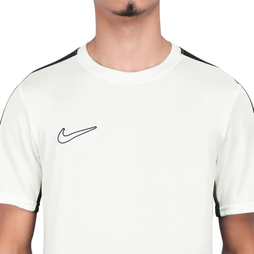 Nike Mens Short-Sleeve Soccer Top M Nk DF Acd23 Top SS, White/Black/Black, DR1336-100, M