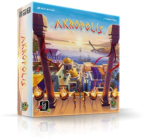 Kobold Spieleverlag 1025548 Akropolis Legespiel im Alten Griechenland Deutsch