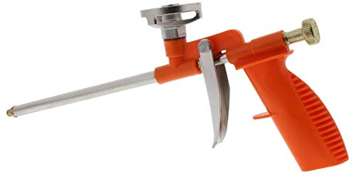 ToniTec Lot de 10 pistolets à mousse avec filetage en métal pour pistolet en mousse de construction en polyuréthane pour mousse de montage