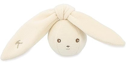 KALOO - Lapinoo - Hasen-Rasselball - 6 cm - Cremefarben - Babyball aus Velours - Sehr weiches Material - Ab Geburt, K218007