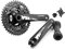 Domasvmd ​​​Rundkette Mountainbike Ritzel 9/10/11S 24T/32T/42T 104BCD Ultraleicht Kettenrad Kurbelgarnitur Aluminium Ritzel