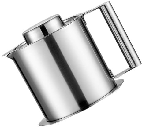 IMIKEYA Contenedor De Aceite Inoxidable Olla Para Aceite y Vinagre Dispensador De Condimentos Fácil De Limpiar