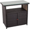 Gravidus Sideboard in Rattan-Optik, Coffee
