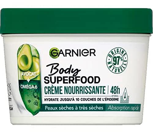 Garnier Body Superfood Avokado Omega 6 närande kroppskräm