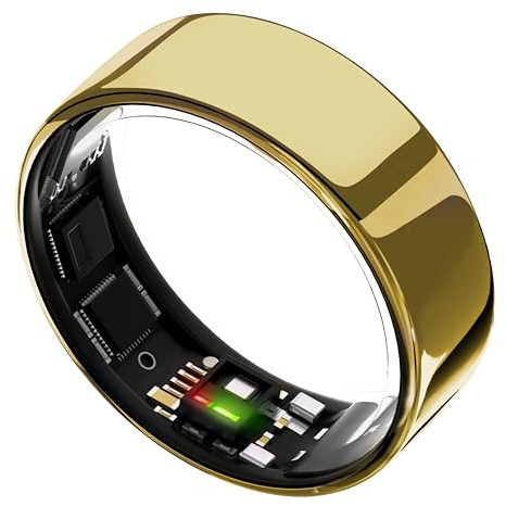ULTRAHUMAN Ring AIR – Smart Ring für Damen und Herren | Schlaf, Fitness, HRV -Tracking, Stressanalyse & Zyklusüberwachung | Kein ABO | Bis zu 6 Tage Akkulaufzeit | (Größe 9)