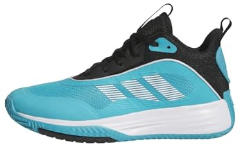 adidas Herren OWNTHEGAME 3.0 Shoes Basketball-Schuhe, Lucid Cyan/FTWR White/core Black, 44 EU
