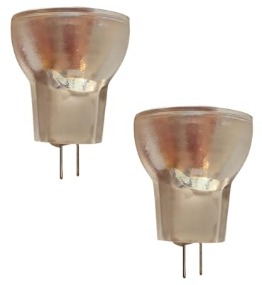 Halogenprojektor GZ4 halogenlampa GZ4 MR-8 för ljus och klar belysning! Bästa valet som en liten strålkastare! (12 v-10 w/2 st)
