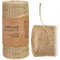 LIVAIA Jute String: XL 500ft Natural 2mm Twine - Garden, Craft, Rustic Brown String for Crafting