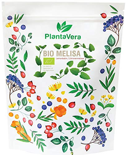 BIO Melissa, Citronmeliss, grekisk, organisk citronbalsam, örtte (Melissae officinalis) sovande te 300g
