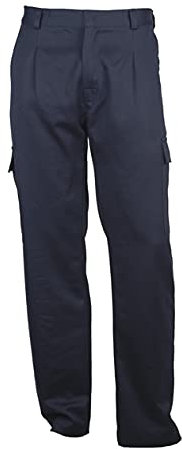 XISPAL RS Pantalón Multibolsillos 825 Ignífugo, Antiestático, Arco Eléctrico, Tejido Inherente, EPI Cat. III - Talla 44