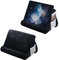 Mcbazel Tablet Pillow Stand for IPad Cushion Stand, Soft Multi-Angle Phone Pillow Lap Holder for Tablet/iPad/E-Reader - Black