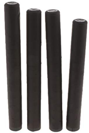 Lot de 100 capsules thermorétractables en PVC pour bouteille de vin Noir 32 mm