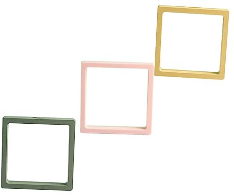 DOITOOL 3stücke Schmuck-display-behälter Schmuckbehälter Transparent Schmuck Boxen Lagerung Container Oxidationssichere Box Ohrringe Aufbewahrungsbox