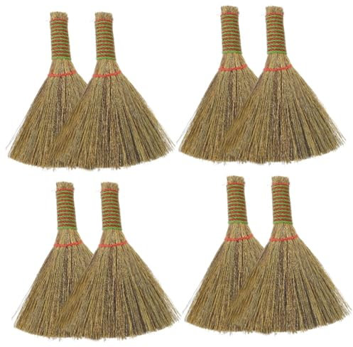 Healvian 8pcs Unique Appearance Desktop Clean Brush Multi-functional Home Cleaning Supplies