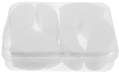 WOONEKY 200 almohadillas desechables para el cuidado de los ojos, mascarilla facial hidratante para el hogar y de viaje, cuidado profundo para ojos radiantes