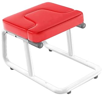Yoga Inversion Chair,Bench Sponge Thickness 5.5cm, Headstand Stool Bearing 250kg, for Fitness and Balance Training(Red)