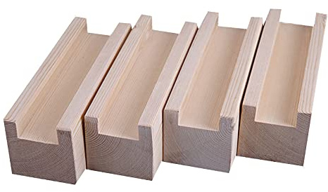 10 cm de Haut Élévateur de Rehausseurs Lève-lit ?Meubles pour Canapé lit et Armoire Meubles Jambes Hausse des Meubles Lève-Meubles en Bois Ensemble de 4 (3cm)