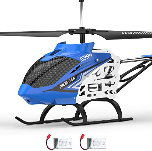 Cheerwing Remote Control Helicopter,SYMA S39H RC Helicopter with Altitude Hold and High & Low Speed Mode,2 Batteries,Big Size Aircraft for Adults Kids(Blue)