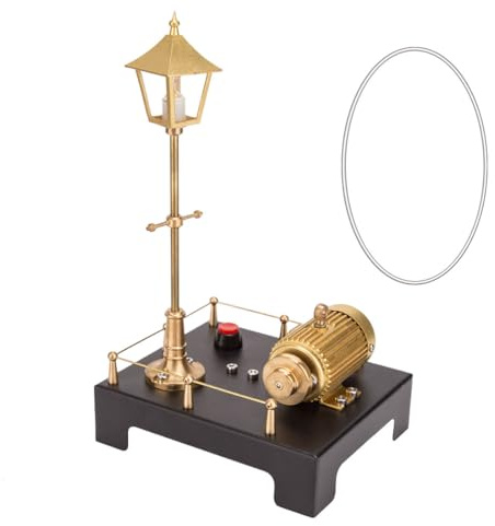 MechPuConToy Mini Steam Generator and Lamp Scene Model for SE-01 Beam Steam Engine and Vertical Boiler Steam Engine