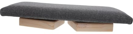 Milisten Foldable Wooden Meditation Bench with Slanted Seat for Enhanced Stability Knee Protection Stool for Yoga and Prayer Solid Wood Chair for Comfortable Sitting and Relaxation Sessions
