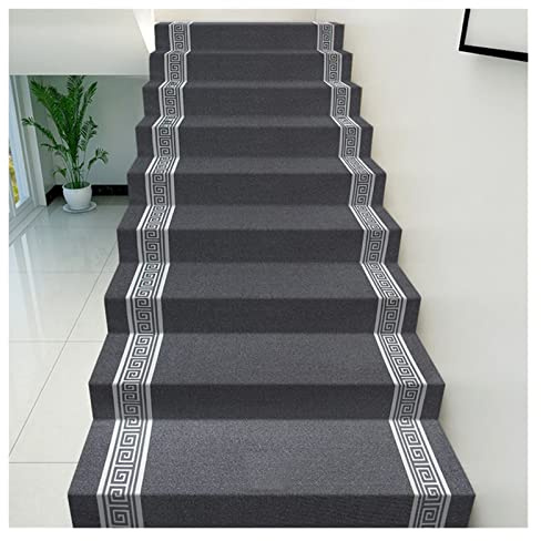 Rotolo Intero di Moquette per Scale, Cuscinetti Antiscivolo per Scale, Protezione autoadesiva per Scale domestiche, Cuscinetti per Scale in Rotolo Intero (Colore: E, Dimensioni: (Larghezza x
