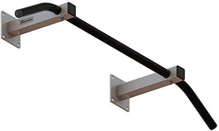 Barra de Dominadas Horizontal de Pared hasta 150 kg SLIM1 102 cm Blanco