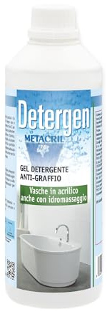 Metacril Detergen, detergente e sgrassante antigraffio per acrilico - 1 LT
