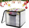 Aufbewahrungsbox für Weihnachtskugeln,Weihnachtskugeln Aufbewahrung,mit Verstellbaren Trennwänden,für Aufbewahrung von Weihnachtskugeln,Christbaumkugeln,Christbaumschmuck