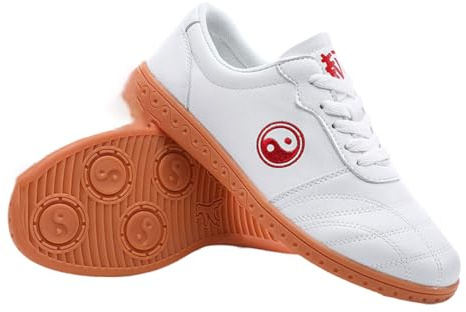 Fooceoute Chaussures De Taichi,Hommes Traditionnel Chaussures Kungfu,Arts Martiaux Chaussures DéContractéE,Respirant Et LéGer,AntidéRapant Confortable Et Doux,Rembourrage Doux,Unisexe