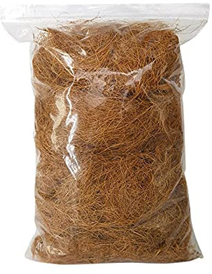 Stroh aus Kokosfaser – Kokosnussfaser Nestchen | Kokosmatte aus hochwertigen Materialien für Vogelbedarf, Nistpflastersteine für Tiere, Vogelkäfig
