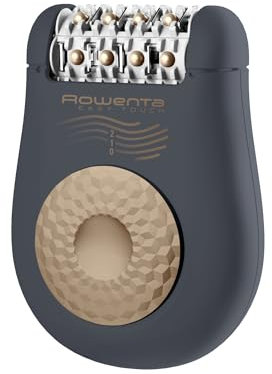 Rowenta Easy Touch, Epilatore ad Alta Precisione con 24 Pinzette, in Acciaio Inox, 2 Velocità, Massaggiante ed Ergonomico, EP1119F0