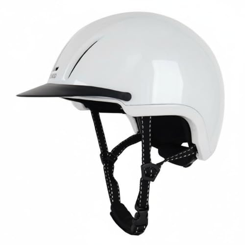 LOVIVER Casque d'Équitation Protection Tête | Casque d'Équitation Léger avec Boucle Ajustable et Doublure Amovible Respirante, Confort pour Adultes Enfants