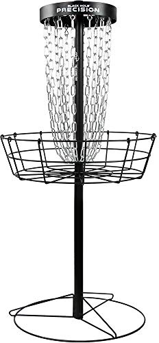 MVP Black Hole Precision 12-Chain Portable Disc Golf Basket Target