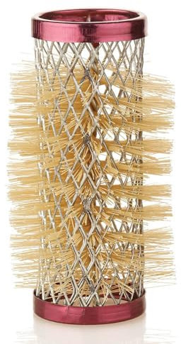 6 Bigodini Termici per Capelli Roller in Metallo con Scovolo Ø 25 mm (371.459)