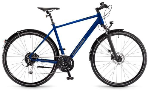 Winora Domingo 27 Sport Herren Trekkingbike Fahrrad Infinity Blue (48)
