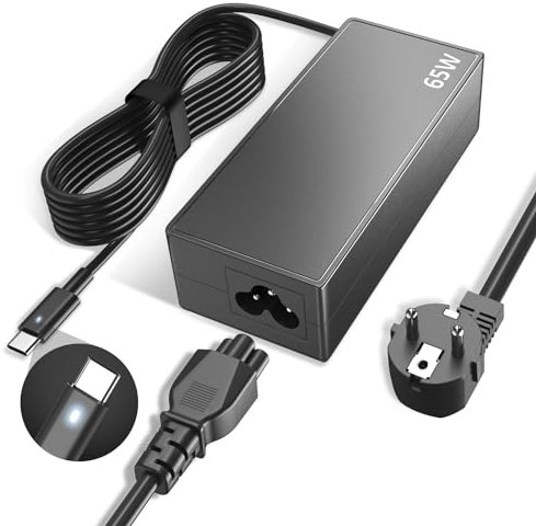 ANTWELON 65W Laptop Laddare Nätaggregat Nätadapter 20V 3,25A för Lenovo Thinkpad T470 T470S T460 E531 E440 E450 E560 E570 L470 L440 X270 X250 Ideapad 300 500 Yoga 13 11S X1