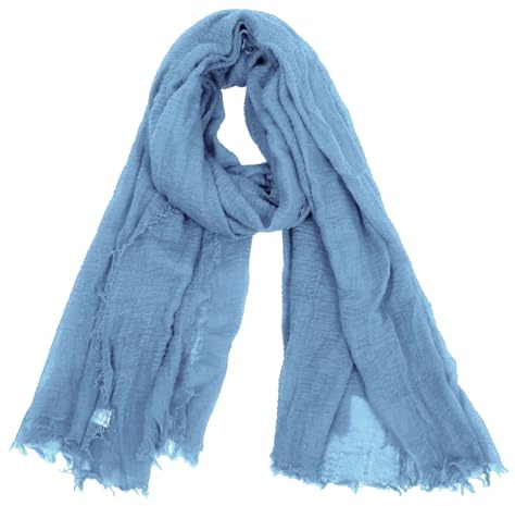 Van Der Rich ® - Bufanda Cuello Arrugado Hombre Mujer