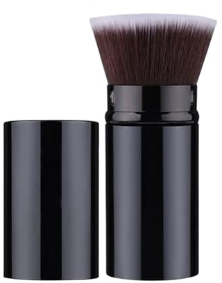 Opdestn Pennello Blush Da Viaggio,Blender Multifunzionale - Pennello per Trucco Viso e Fondotinta - Per Party Bronzer Liquido Lucidatura Crema Stage Donne E Ragazze