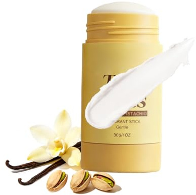 Vanilla & Pistachio Deodorant Stick Natural Scent Underarm Deodorant, 30G