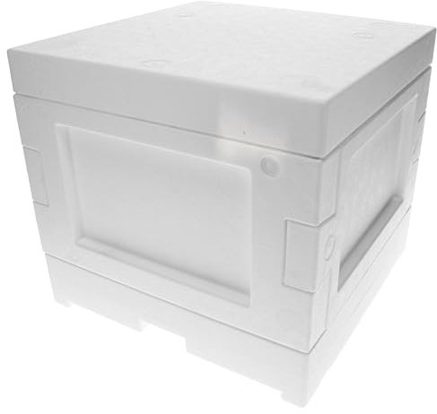 Germerott Bienentechnik Mini Plus Beute mit 2 Fluglöchern und OHNE Rahmen ideal für die Königinnenzucht oder um eine Königin zu überwintern