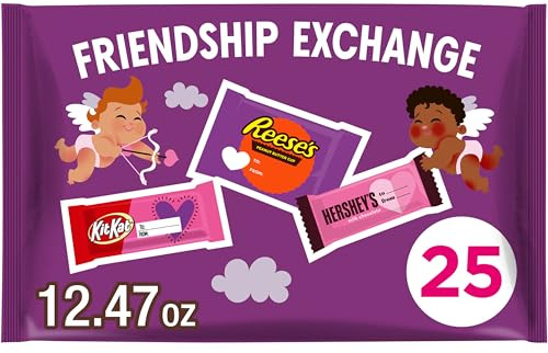 HERSHEY'S, KIT KAT and REESE'S Assorted Chocolate Snack Size, Candy Bag, 12.47 oz (25 Pieces)