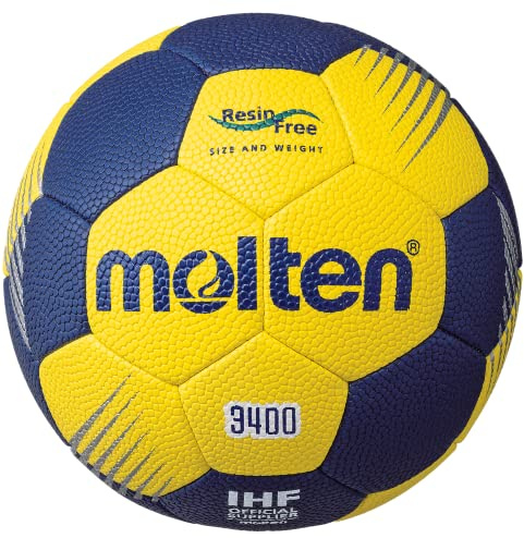Molten HF3400 Ballon de Handball Yellow/Blue 2