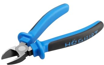 PROFI Seitenschneider | 180 MM | CR-V Chrom-Vanadium- Stahl | Induktiv gehärteter Schneide | Mit Mehrkomponenten-Griff | HRC 58-62 (Seitenschneider, 180 MM)